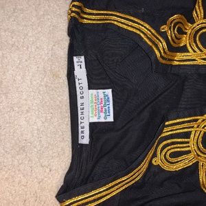 Gretchen Scott Brand New Wrapping Tunic Top